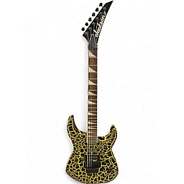 Used Jackson Soloist SL3 yellow crackle Solid Body Electric Guitar