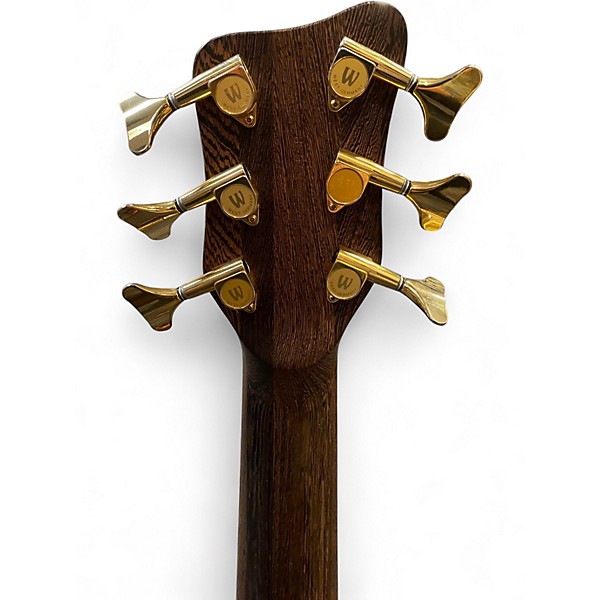 Used Warwick Streamer LX 6 String Honey Violin Electric Bass Guitar