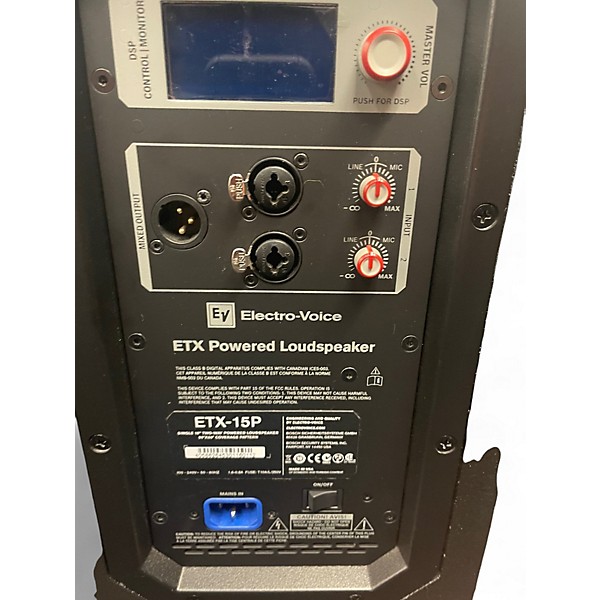Used Electro-Voice ETX15P Powered Speaker