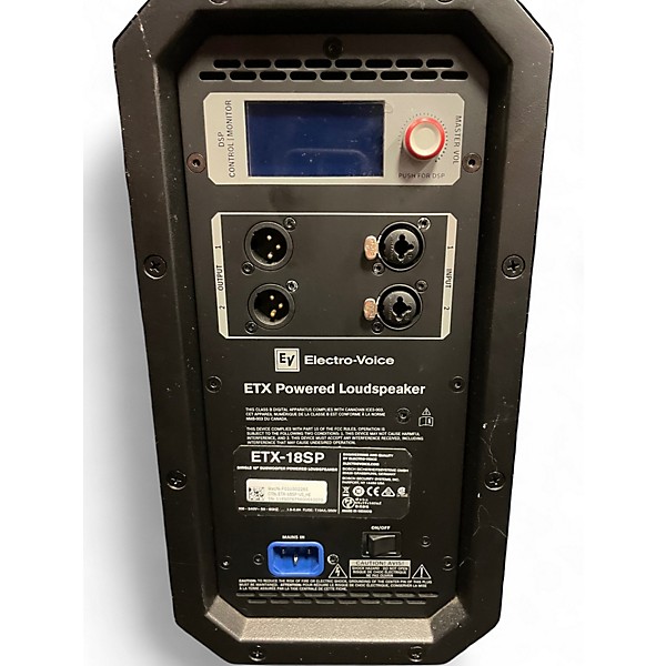 Used Electro-Voice ETX18SP Powered Subwoofer