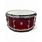 Used Ludwig 14X6.5 Keystone Snare Red Sparkle Drum thumbnail