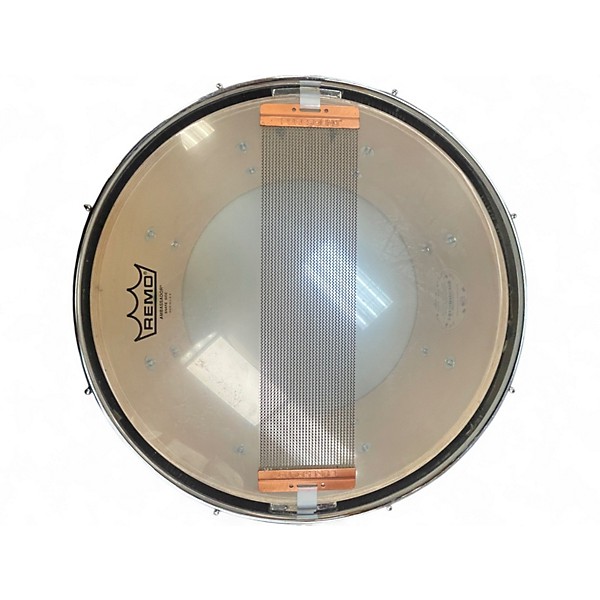 Used Ludwig 14X6.5 Keystone Snare Red Sparkle Drum