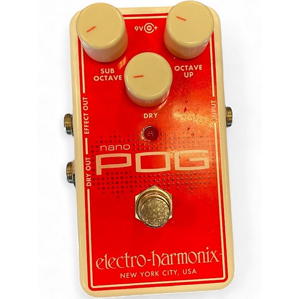 Used Electro-Harmonix Nano POG Polyphonic Octave Generator Used Electro-Harmonix Nano POG Polyphonic Octave Generator