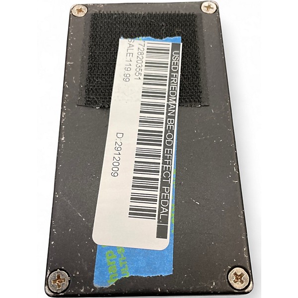 Used Friedman BE-OD Effect Pedal