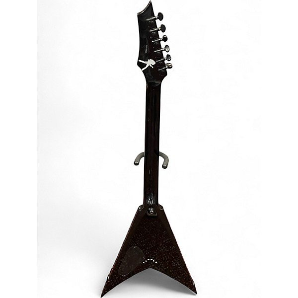 Used Dean Dave Mustaine Signature V Custom Graphic Solid Body Electric Guitar