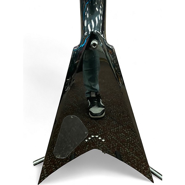 Used Dean Dave Mustaine Signature V Custom Graphic Solid Body Electric Guitar