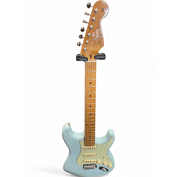 Used Fender Vintera 50s Stratocaster Sonic Blue Solid Body