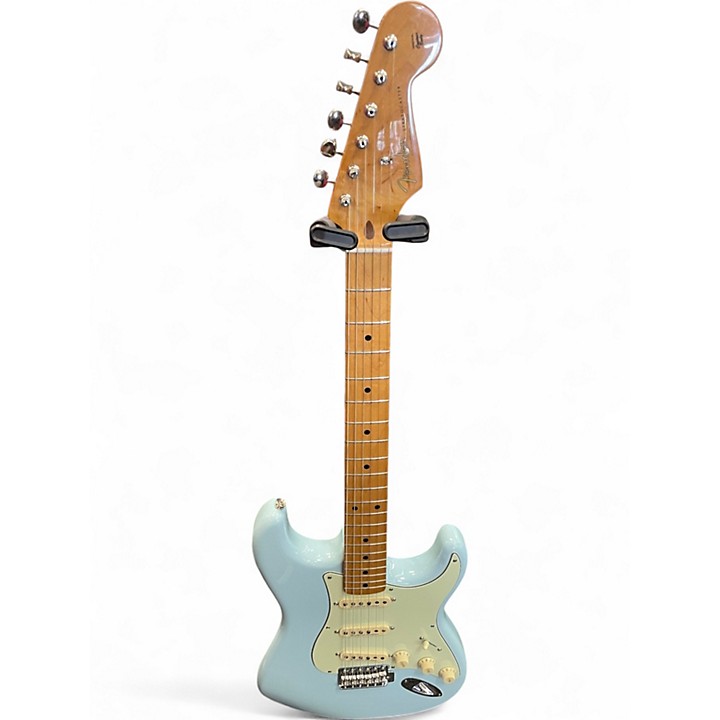 Used Fender Vintera 50s Stratocaster Sonic Blue Solid Body