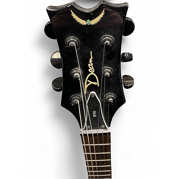 Used Dean EVO Black Solid Body Electric Guitar