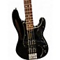 Used Fender Blacktop Precision Bass Black Electric Bass Guitar