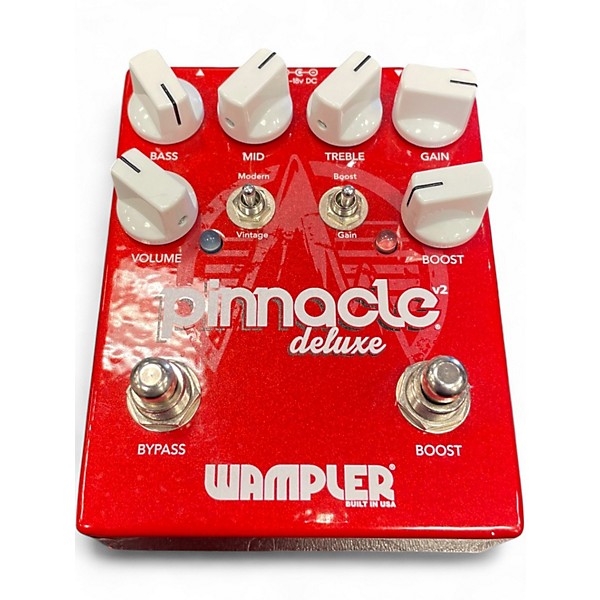 Used Wampler Pinnacle Deluxe Distortion Effect Pedal
