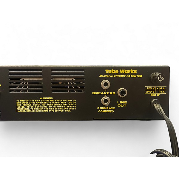 Used Tube Works RT3300 Tube Bass Amp Head