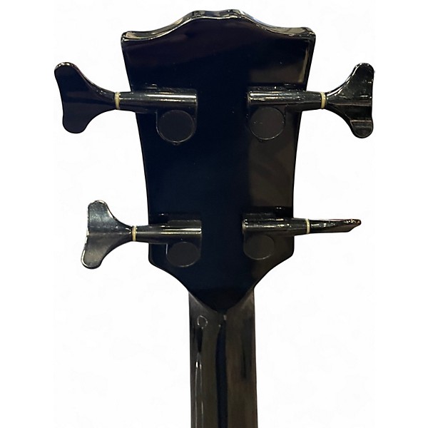 Used Grass Roots Luna Sea Violin Bass Black Electric Bass Guitar