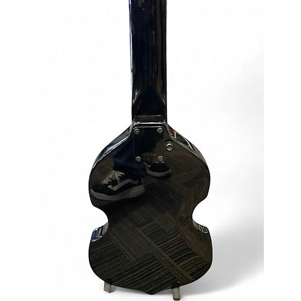 Used Grass Roots Luna Sea Violin Bass Black Electric Bass Guitar