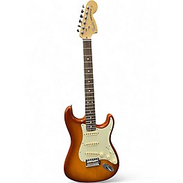 Used 2018 Fender American Performer Stratocaster SSS Sienna Sunburst Solid Body Electric Guitar
