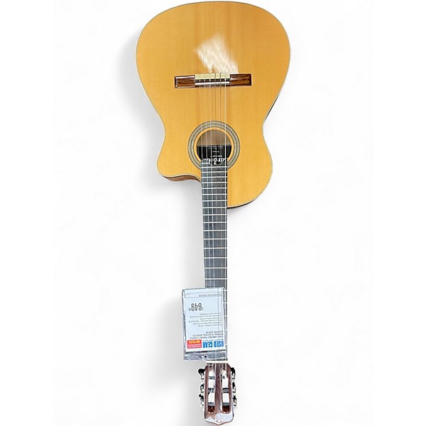 Used Cordoba Fusion 14 MAPLE Natural Classical Acoustic Electric Guitar