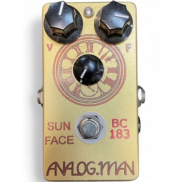 Used Analogman SUN FACE 183 SILICON FUZZ Effect Pedal | Guitar Center