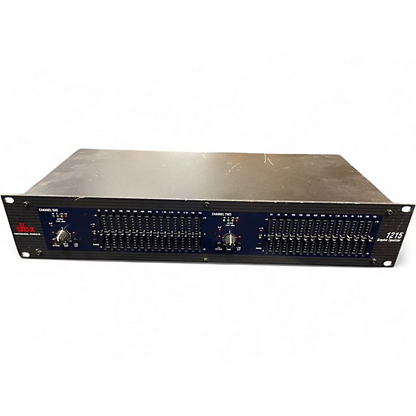 Used dbx 1215 Dual 15-Band Graphic Equalizer
