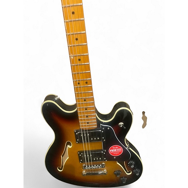 Used Starcaster by Fender CLASSIC VIBES SQUIER  2 Tone Sunburst Hollow Body Electric Guitar