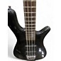 Used Warwick Corvette 4 String Black Electric Bass Guitar