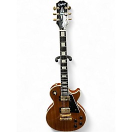 Used Epiphone Les Paul Custom Natural Solid Body Electric Guitar