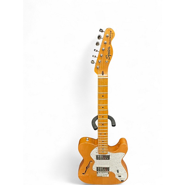 Used Squier Classic Vibe Telecaster Thinline Natural Hollow Body Electric Guitar