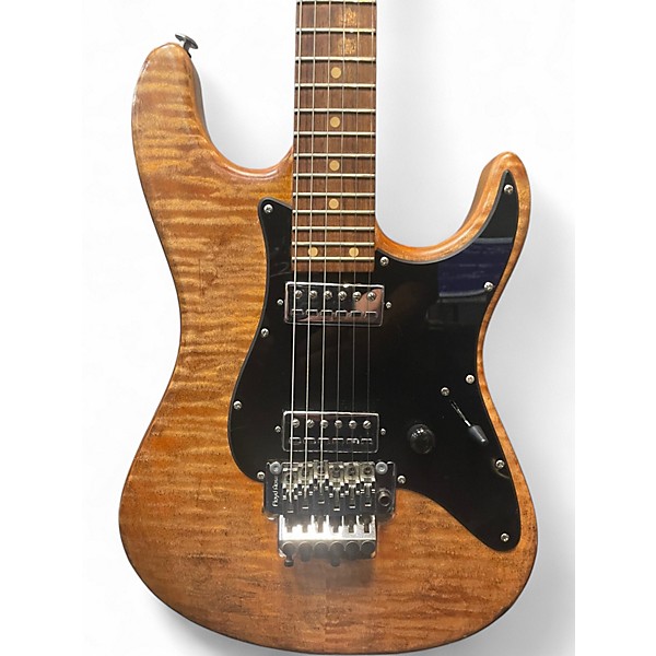 Used Warmoth 7/8 stratocaster Natural Solid Body Electric Guitar