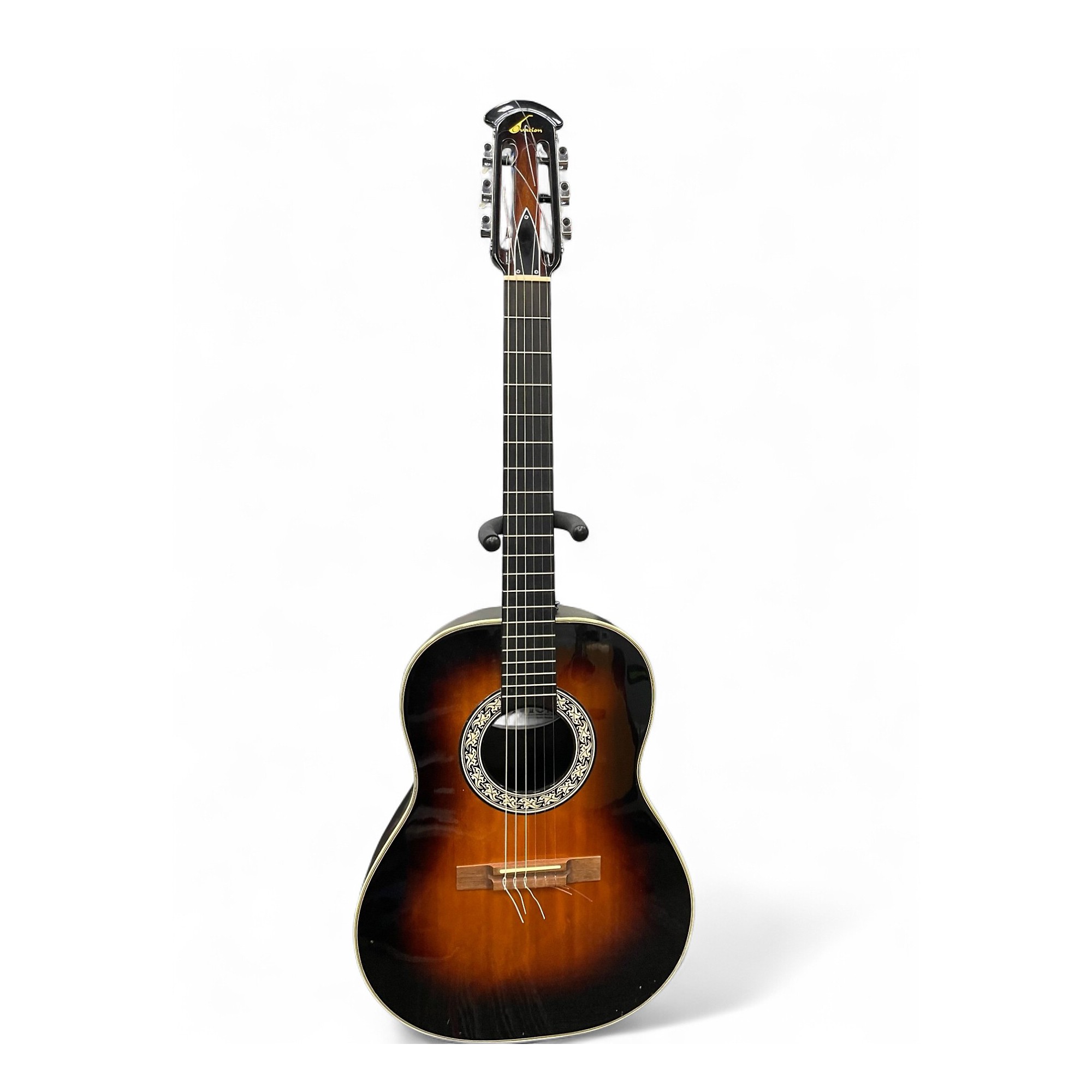 Vintage 1981 Ovation 1124 2 Color Sunburst Acoustic Guitar 2