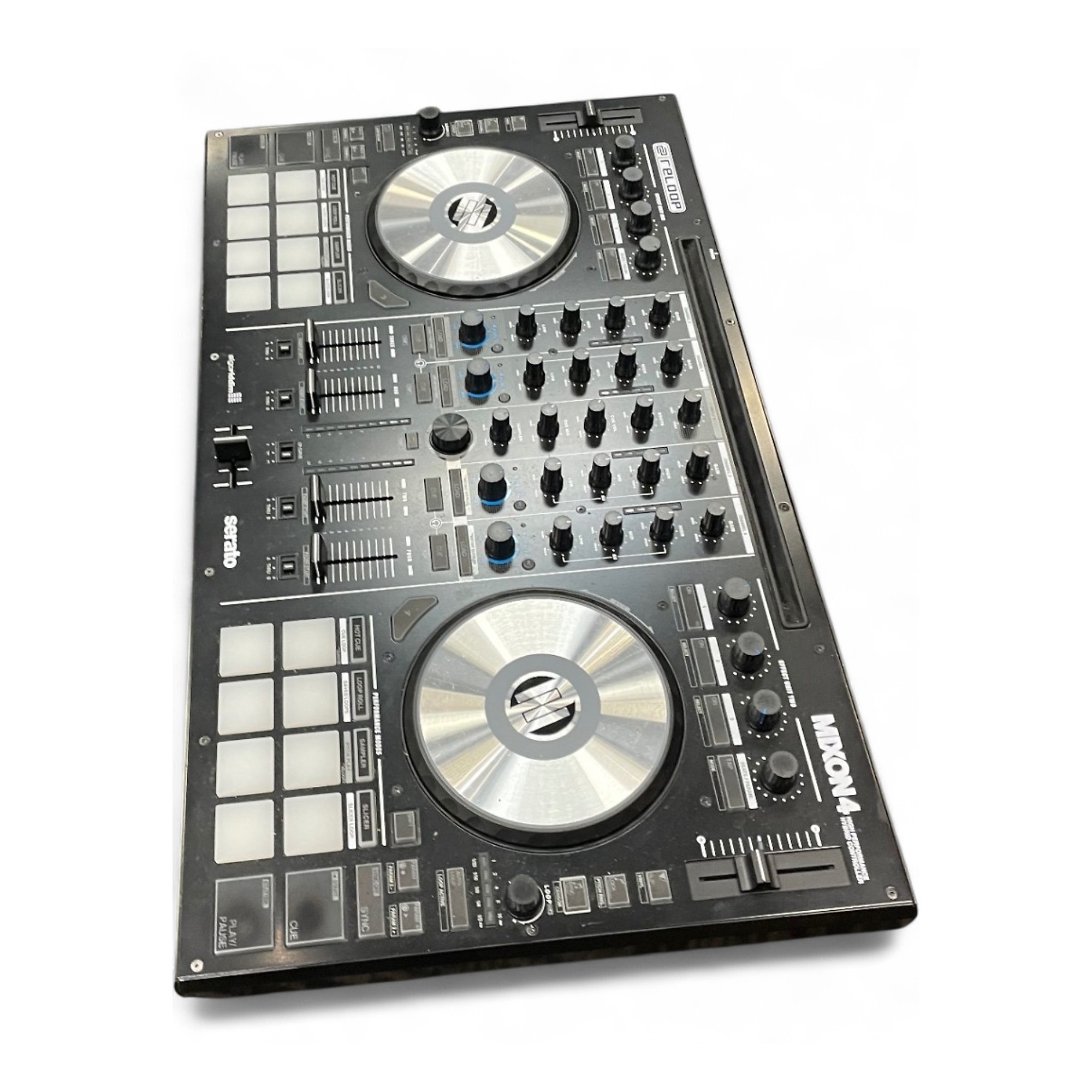 Stressed 　Mixon 4 Used Reloop MIXON 4 DJ Controller | Guitar Center