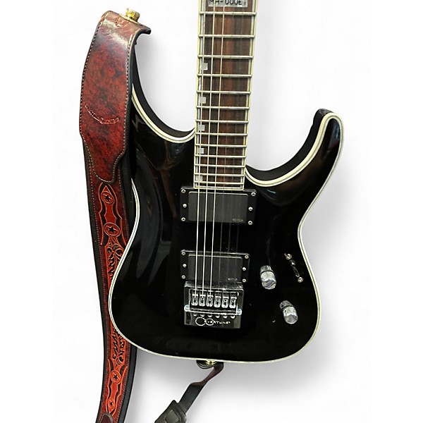 Used ESP LTD MH1000ET Deluxe Black Solid Body Electric Guitar