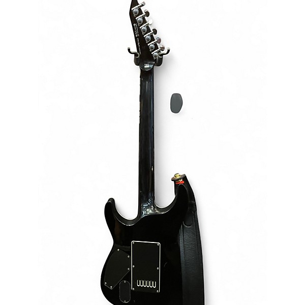 Used ESP LTD MH1000ET Deluxe Black Solid Body Electric Guitar