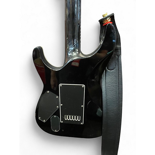 Used ESP LTD MH1000ET Deluxe Black Solid Body Electric Guitar