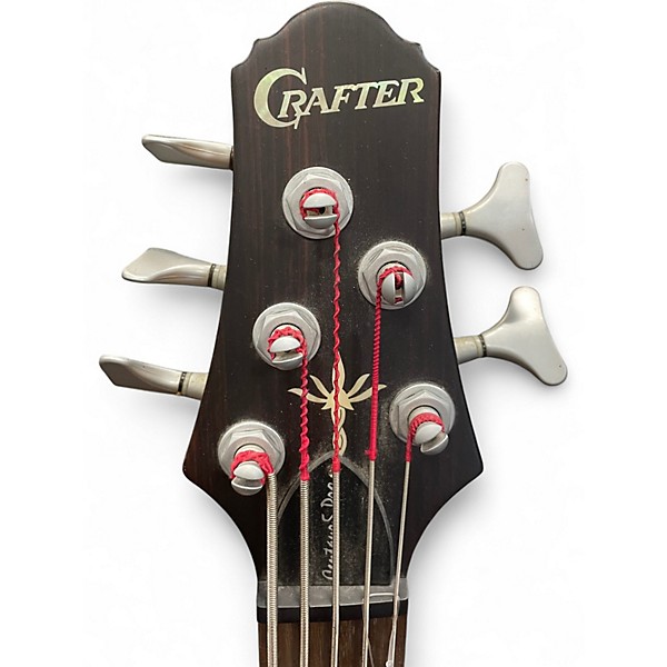 Used Crafter Guitars CUSTOM 5 PRO Natural Electric Bass Guitar