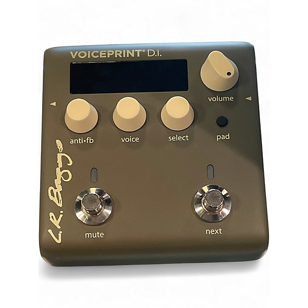 Used LR Baggs VOICEPRINT D.I. Effect Processor