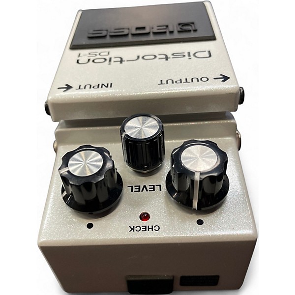 Used BOSS DS1 Distortion SE White Effect Pedal