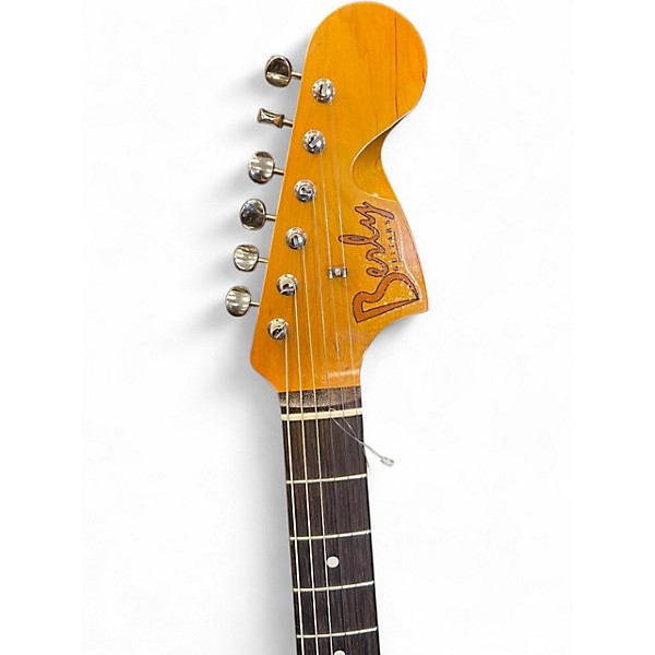 Used Berly Jaguar Nitro Blonde Solid Body Electric Guitar