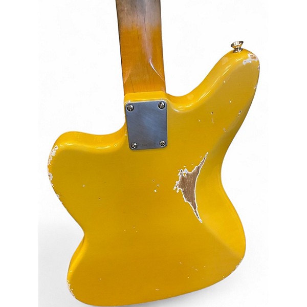 Used Berly Jaguar Nitro Blonde Solid Body Electric Guitar