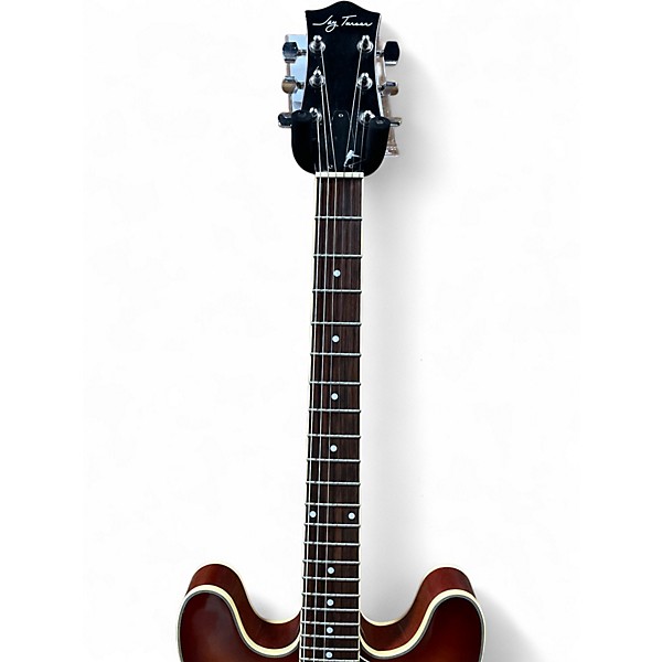 Used Jay Turser 335 Honey Burst Hollow Body Electric Guitar