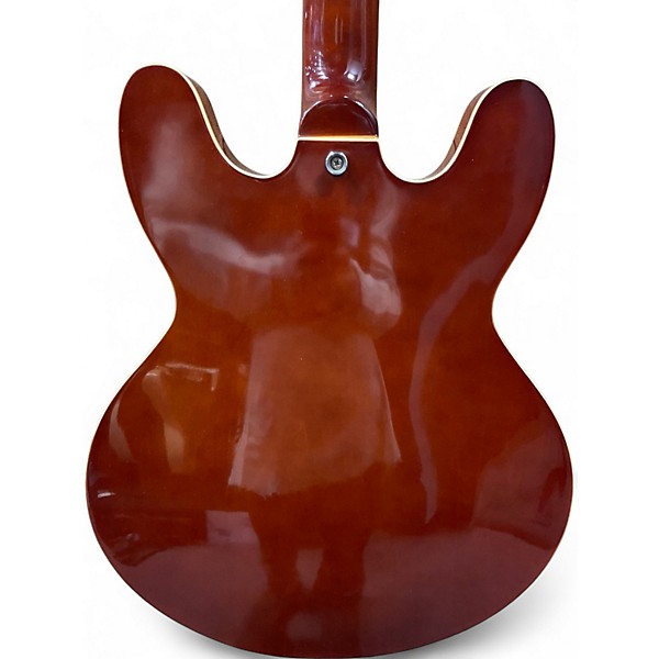 Used Jay Turser 335 Honey Burst Hollow Body Electric Guitar