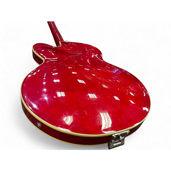 アート・デザイン・音楽 KUSTOM KULTURE Used Ibanez AFS75T Artcore Bigsby Red Hollow Body Electric
