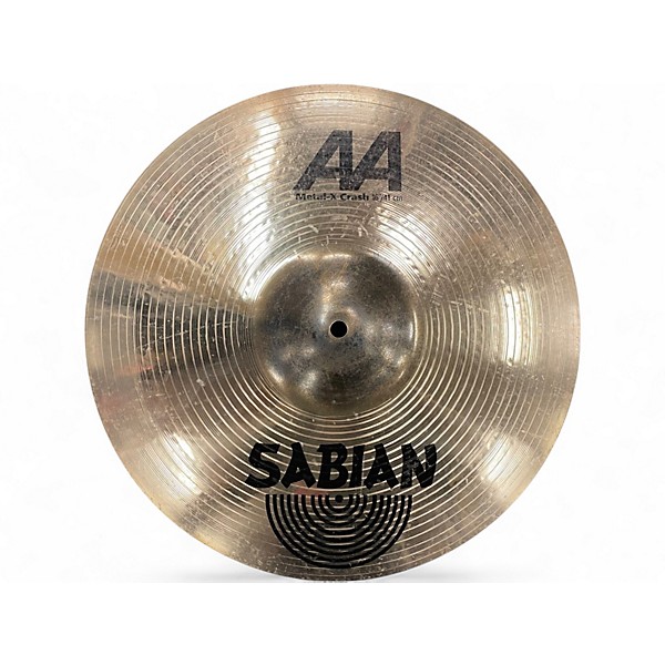 Used SABIAN 16in AA Metal X Crash Brilliant Cymbal