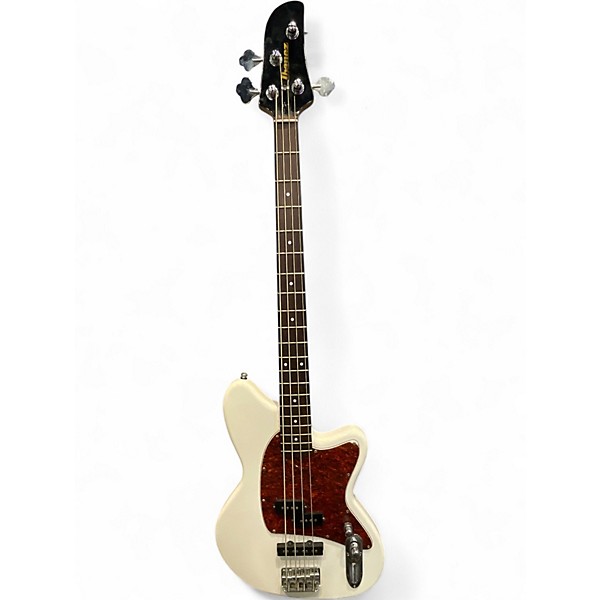 Used Ibanez TMB100 White Electric Bass Guitar