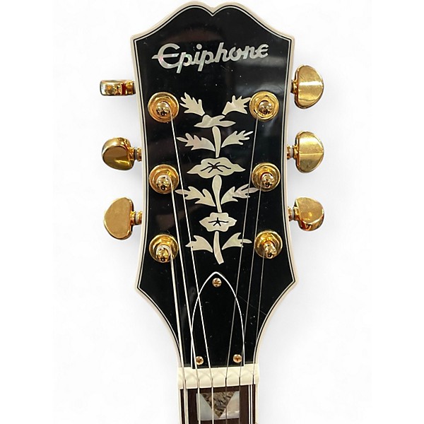 Used Epiphone Sheraton 150th Anniversary Trans Red Hollow Body Electric Guitar