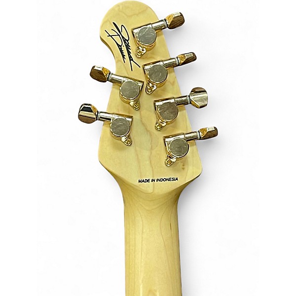 Used Sterling by Music Man Jared Dines Signature Stingray Olympic White Solid Body Electric Guitar