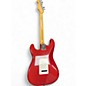 Used Fender Standard Stratocaster Flat Red Solid Body Electric Guitar