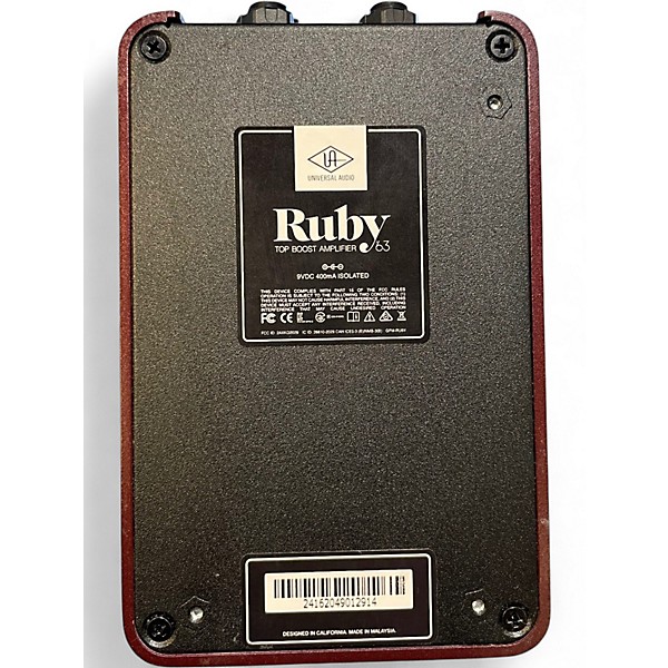 Used Universal Audio Ruby Effect Pedal