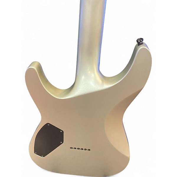 Used Schecter Guitar Research STEALTH C1 Silver Solid Body Electric Guitar