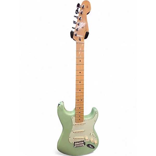 Used Fender 70TH ANNIVERSARY PLAYER STRATOCASTER Surf Green Solid Body Electric Guitar