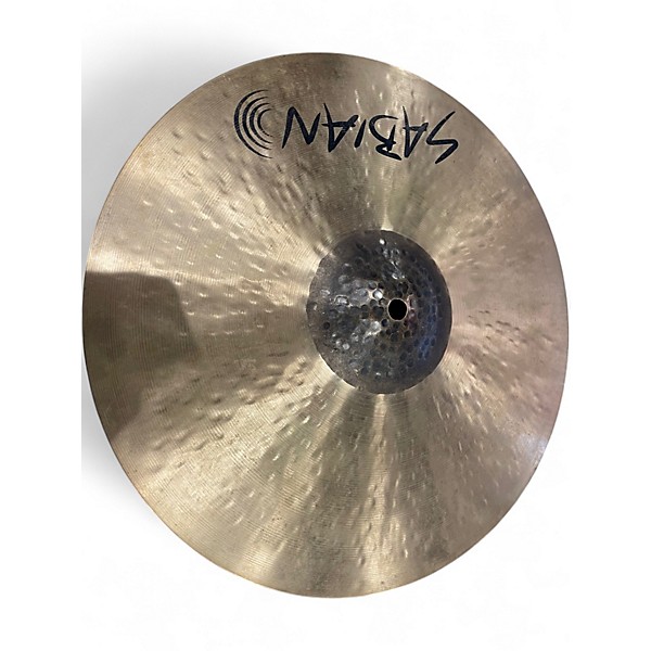Used SABIAN 14in COMPLEX MEDIUM HI HAT PAIR Cymbal