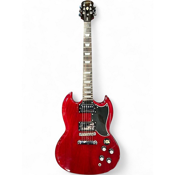 Used Epiphone SG Standard Cherry Solid Body Electric Guitar